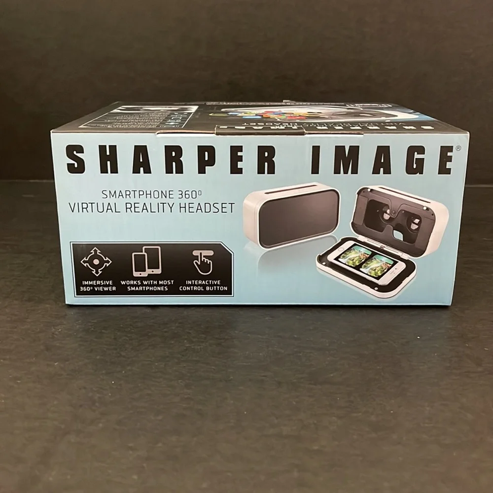 Sharper image virtual reality headset